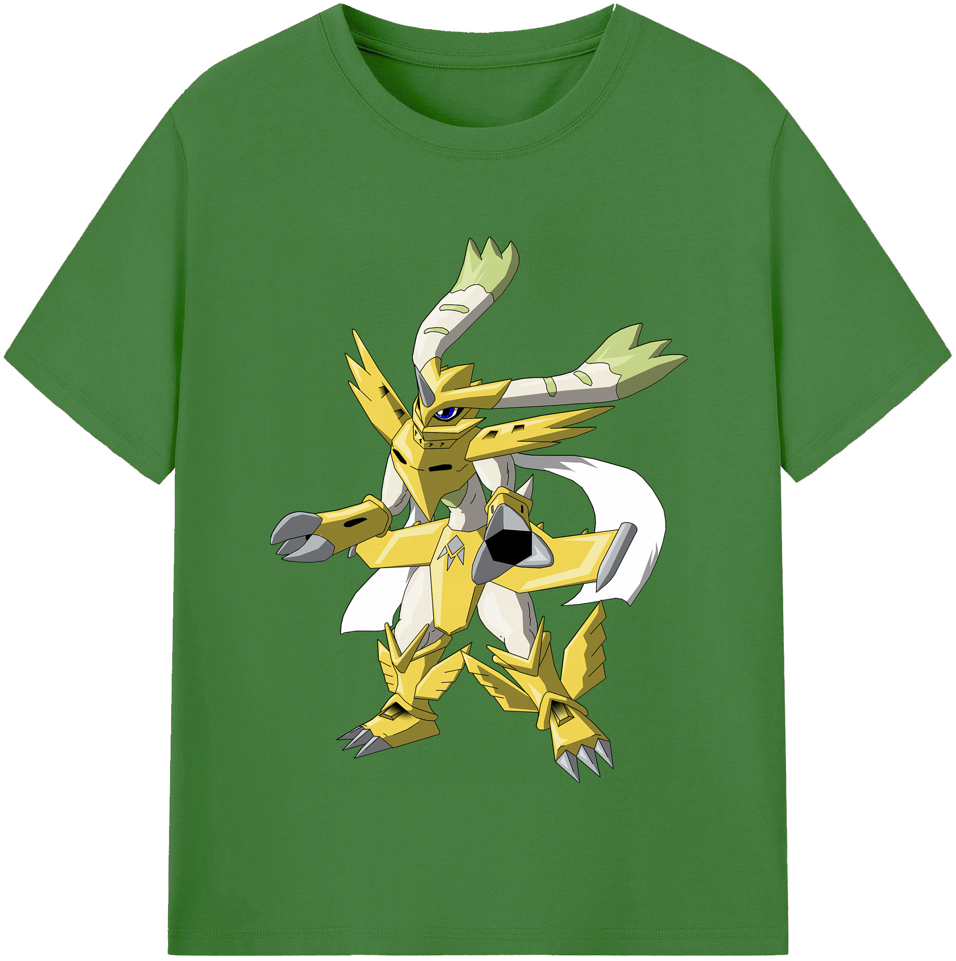 （画像用） Digimon デジタルモンスター/デジモン レディースカジュアルプリントTシャツ（綿100％）